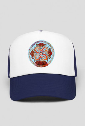 Blue Mandala Cap