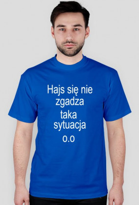 Hajs sie nie zgadza. prosta koszulka