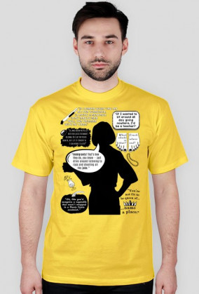 Malory Archer — cytaty – t-shirt męski