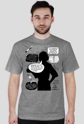 Malory Archer — cytaty – t-shirt męski