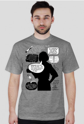 Malory Archer — cytaty – t-shirt męski