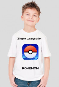 Koszulka dziecenca POKEMON-Złapie wszystkie