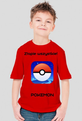 Koszulka dziecenca POKEMON-Złapie wszystkie