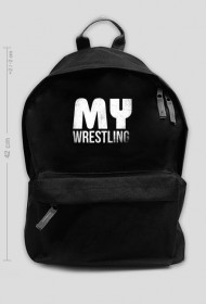 Plecak duży BLACK - MyWrestling Official