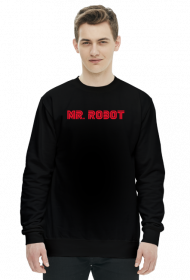 Mr Robot Bluza (Czarna/Biała)