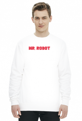 Mr Robot Bluza (Czarna/Biała)