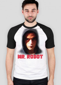 Mr Robot Elliot Koszulka (Czarny/Czerwony)