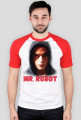 Mr Robot Elliot Koszulka (Czarny/Czerwony)