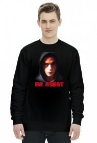 Mr Robot Elliot Bluza (Czarna/Biała)
