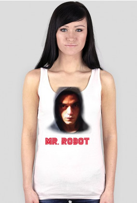 Mr Robot Elliot Koszulka (Czarna/Biała)