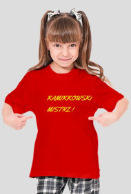 dziewczęca koszulka kamikkowy mistrz