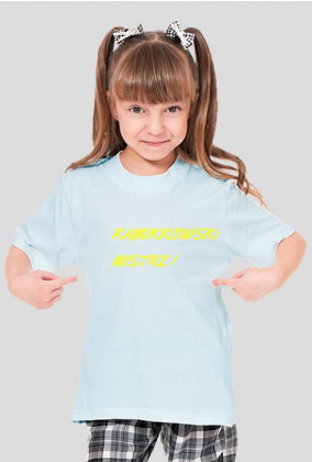 dziewczęca koszulka kamikkowy mistrz