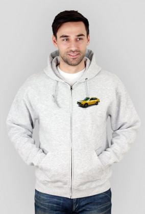 Bluza męska rozpinana Kaptur Seat 128