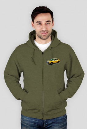 Bluza męska rozpinana Kaptur Seat 128