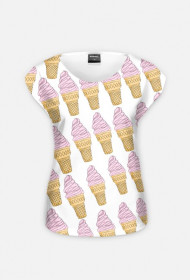 T-shirt Damski Ice Cream