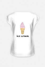 T-shirt Damski Ice Cream