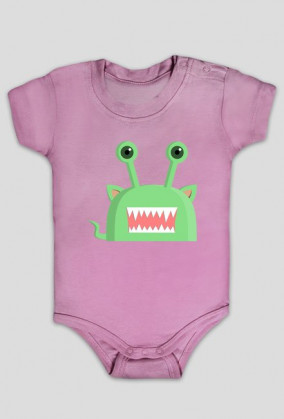 Body niemowlęce Zielony Ufoludek Ufo