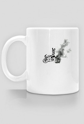 Kubek z logo "Dziewczyny na motocyklach"