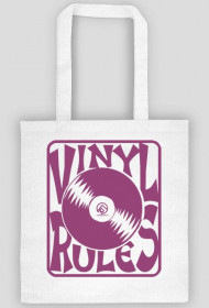 Torba bawełniana VINYL RULES