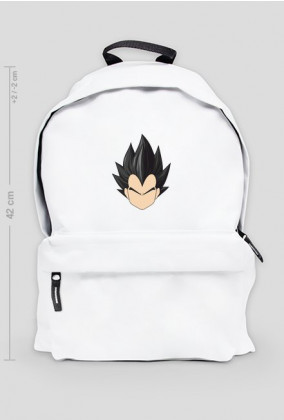 Dragon Ball - Biały plecak Vegeta