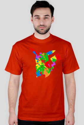 koszulka pikachu plamy