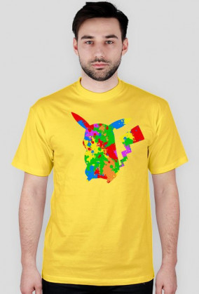 koszulka pikachu plamy
