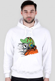 Bluza męska z kapturem Czaszka Skate