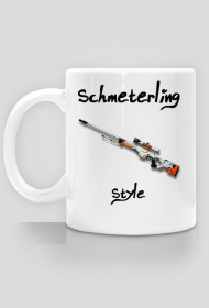 Schmeterling style Kubek