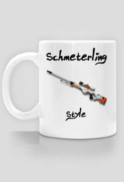Schmeterling style Kubek