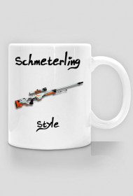 Schmeterling style Kubek
