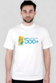 T-shirt męski różne kolory Bezrobotni 500+