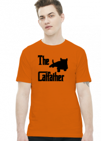 Koszulka męska - THE CATFATHER
