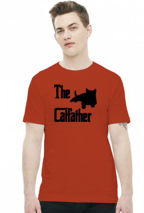 Koszulka męska - THE CATFATHER