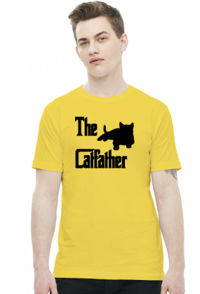 Koszulka męska - THE CATFATHER