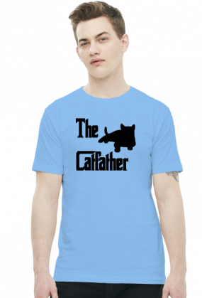 Koszulka męska - THE CATFATHER