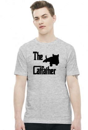 Koszulka męska - THE CATFATHER