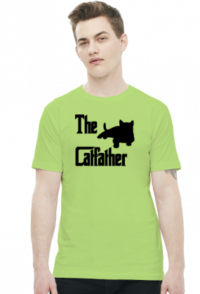 Koszulka męska - THE CATFATHER