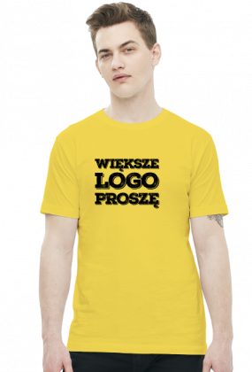 Koszulka - Wieksze LOGO proszę - koszulki informatyczne, koszulki dla programisty i informatyka - dziwneumniedziala.cupsell.pl