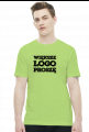 Koszulka - Wieksze LOGO proszę - koszulki informatyczne, koszulki dla programisty i informatyka - dziwneumniedziala.cupsell.pl