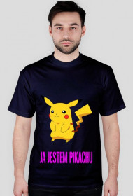 JA JESTEM PIKACHU- koszulka (różne kolory)