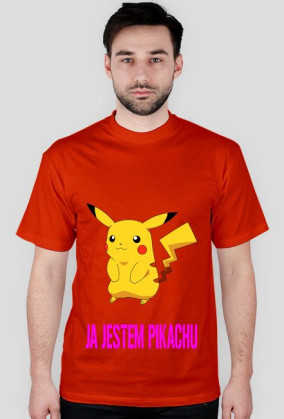 JA JESTEM PIKACHU- koszulka (różne kolory)