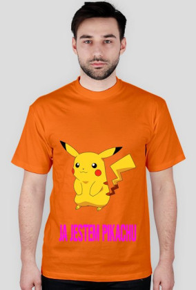 JA JESTEM PIKACHU- koszulka (różne kolory)