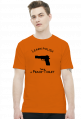 Learn Polish - Pistolet (t-shirt) ciemna grafika
