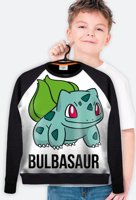 BULBASAUR-bluza FullPrint dziecięca