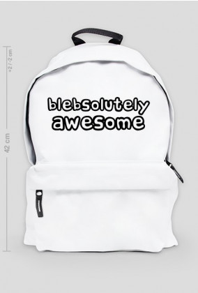 Blebsolutely Awesome - plecak (42 cm)