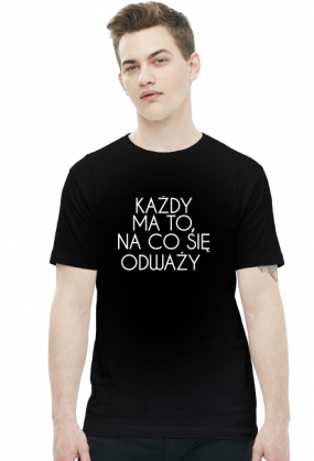 ODWAGA - koszulka męska
