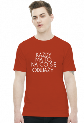 ODWAGA - koszulka męska
