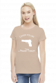 Learn Polish - Pistolet (bluzka damska) jasna grafika