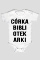 Córka bibliotekarki - body - różne kolory