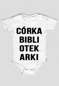 Córka bibliotekarki - body - różne kolory